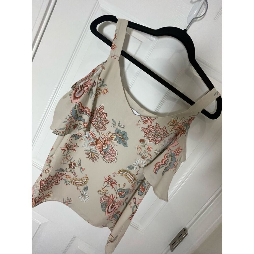 Adrienne Vittadini women’s blouse medium floral